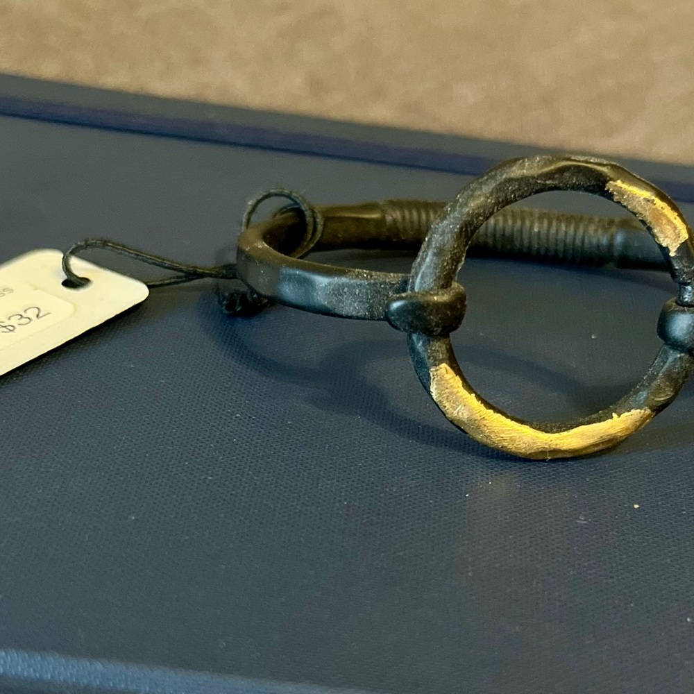 Black and Gold Bracelet